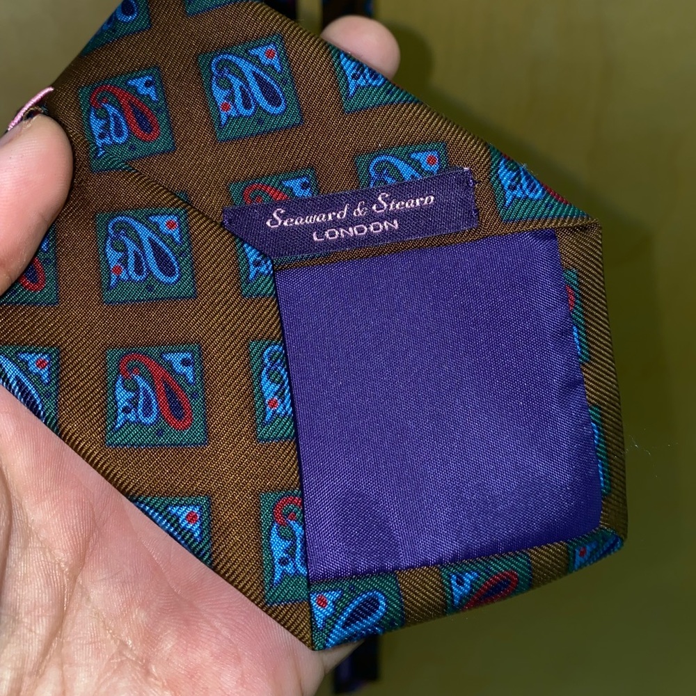 Seaward & Stern 100% Silk Tie